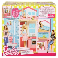 Mattel Barbie Portatif Ev DVV47