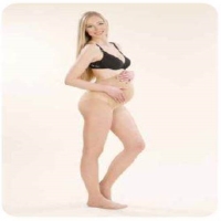 Chezmam 1264 Hamile Çorabı 20Den Ten S