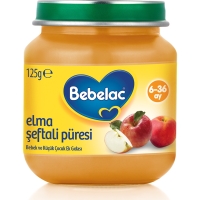 Bebelac Şeftali Elma 125 Gr