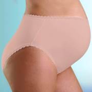 Chezmam 1222 Dantel Lastik Desteleyici Külot / Ten Rengi / 2(M)