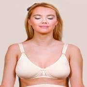 Chezmam 8577 Özel Destekli Emzirme Sütyeni / 80C / Ten Rengi