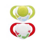 Chicco Physio 4+ Kauçuk  Active 2li Emzik