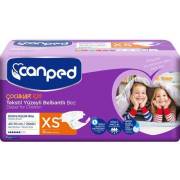 Canped Belbantlı Tekstil Yüzeyli Ekstra Küçük Boy (XS) 30lu Hasta Bezi