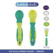 BebeDue İlk Kullanım Kaşığı GREEN