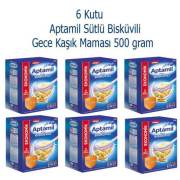 Aptamil Sütlü Bisküvili 500 Gram 6 Kutu