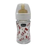 Chicco Desenli Cam Biberon Kauçuk 150 ml - Kız