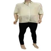 Charismom Dakota-3 Bluz 620 Mınt/G:Ekru XS