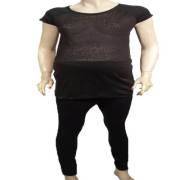 Charismom Fordham Top 100 Sıyah XS