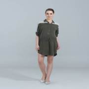 Charismom Hudson2 Elbise 760 Haki XS