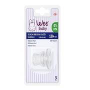 Wee 127 Silikon Damaklı Biberon Emziği 18+ Ay / Yoğun Akış