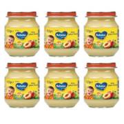 Bebelac Şeftali Elma Kavanoz Maması 6 Adet