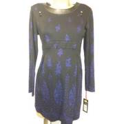 Hell Klar Deri Kombinli Siyah Hamile Tunik 40 Beden