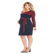 Hell Klar Krep Kuşaklı Elbise M