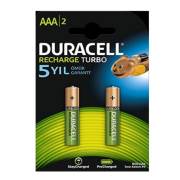 Duracell 2li Rechargeable AAA Pil 900 mAh