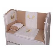 Babyhope Bebek Uyku Seti - Ayüstünde Ayı Kahverengi 60*120