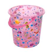 Sevi Bebe Desenli Şeffaf Kova - Pembe