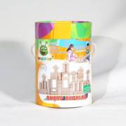 Karsan Woodoy 60 Prc Naturel Kucuk Kovalı Bloklar