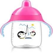 Philips Avent Penguen Damlatmaz Bardak 340 ml - Kırmızı