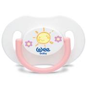 Wee Baby 782 Special Saplı Kapaklı Damaklı No2 Emzik 6-18 Ay Pembe