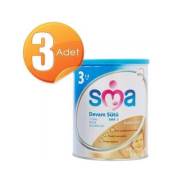 SMA 3 Bebek Maması 900 gr 3 Adet
