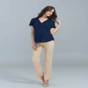 Charismom Maxee Bluz 740 Lacivert XL