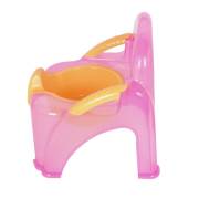 Sevi Bebe Şeffaf Sandalye Lazımlık - Pembe