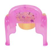 Sevi Bebe Şeffaf Sandalye Lazımlık - Pembe