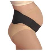 Chezmam 1260 Karın Destekleyici Kalın Bel Bandı / Siyah Rengi / XXL