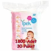 İpek 30 Paket Bebek Temizleme Pamuk
