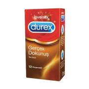 Durex Gerçek Dokunuş 12li Prezervatif Ten Hissi