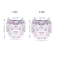 Sevi Bebe Lüks Alıştırma Külodu No1:10-15 kg Pembe