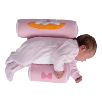 Sevi Bebe Desenli Güvenli Yan Yatış Yastığı - Pembe