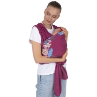 Sevi Bebe Bebek Taşıma Şalı - Bordo