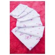 Mycey Ağız Bezi / Müslin 6lı Set - StarBird Pembe