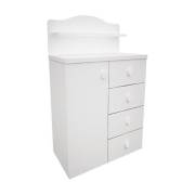 Babyhope 961-55 Nevada Şifonyer - Parlak Beyaz