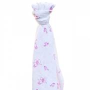 Mycey Çok Amaçlı Müslin Örtü XL - Pembe