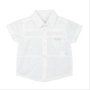 Bebepan 9119 Cool Keten Gömlek Krem 6-9 Ay