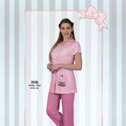Limissi 2046 Lohusa Pijama Takımı Pembe /M