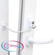 Miny Baby MB-321 Anahtarlı Uzun Pencere Kilidi - Beyaz