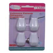 Miny Baby MB-906 Çekmece Parmak Sıkışması Engelleyici - Beyaz