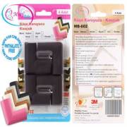 Miny Baby MB-602 Köşe Koruyucu Kauçuk 4lü - Kahve