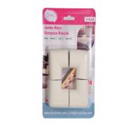 Miny Baby MB-605 Jumbo Köşe Koruyucu Kauçuk 4lü - Krem