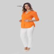 Hell Klar Çift Cep Fermuarlı Gömlek 42 Beden Hardal