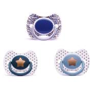 Suavinex Haute Couture Fizyolojik Silikon Emzik +4 Ay Erkek (302285)