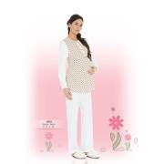 Limissi 2010 Lohusa Pijama Takımı Ekru/XL