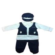 Pierre Cardin PC-521-0609-6 Kutulu 3lü Set - 0-3 Ay - Lacivert