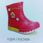 Vicco Bebe İlk Adım Deri Ayakkabı 918.Y.035 Fuşya / 19