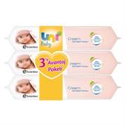 Uni Baby Kremli Avantaj Paket Islak Havlu 3x56lı