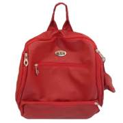 Ats Sırt Çantası Lüx Sd Deri Kırmızı