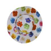 Bebepan 8586 Colors Çiçekli Şapka Orjinal Renk 3-6 Ay